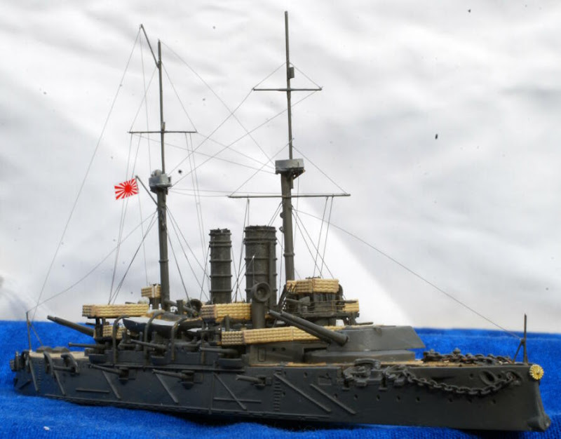 帝国海軍戦艦・富士(1/700 シールズモデル