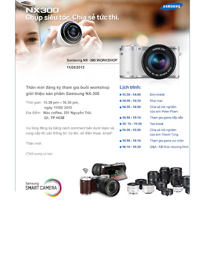 NX300 - Digital invitation