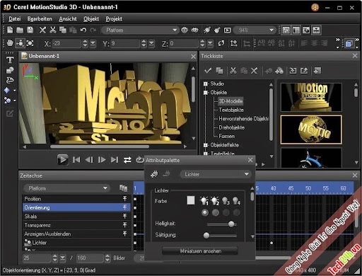 Corel MotionStudio 3D v1.0.0.252 Full