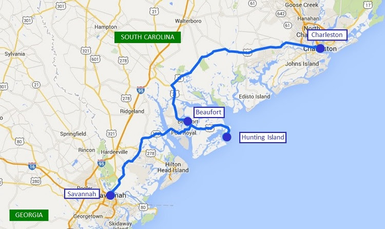 Charleston-Savannah - Costa este de EEUU: 3250 millas de Boston a los Cayos de Florida (1)