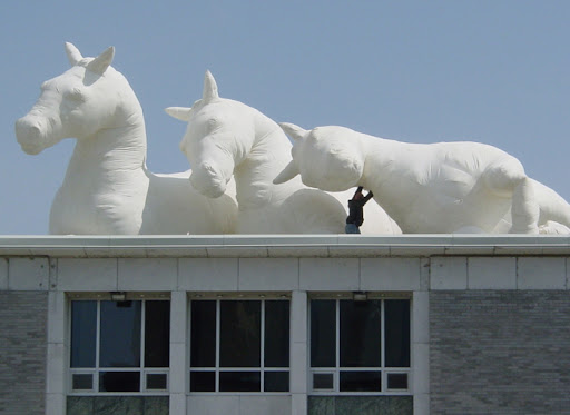 Inflatable Sculptures by Max Streicher Inflatable Sculptures by Max Streicher