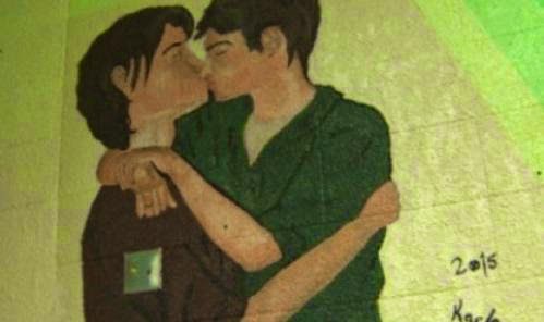A Gay Dads Letter To The School Seeking To Censor A Mural Of A Kiss