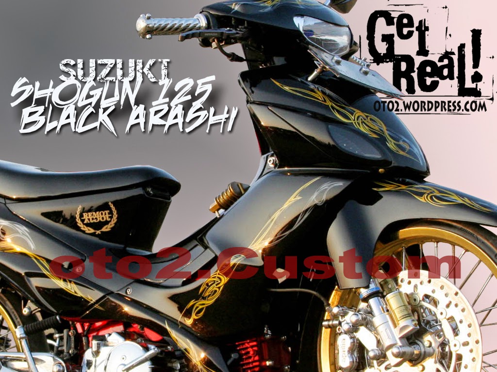 Modifikasi Motor Suzuki Shogun Rr