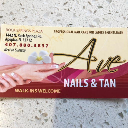 Ave Nails & Spa logo