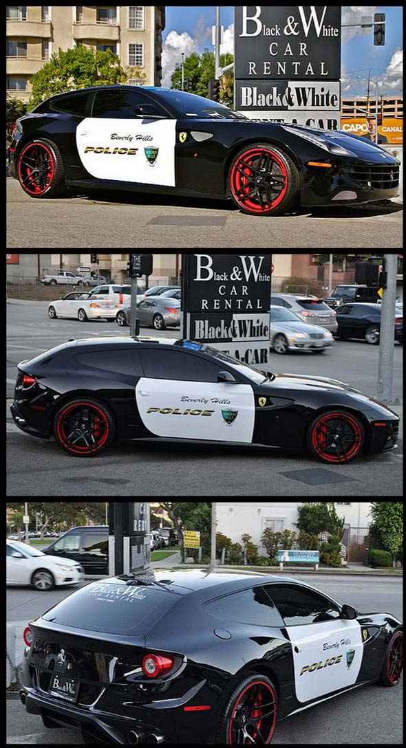 Kereta Polis Ferrari Baverly Hills - Kereta Dan Motosikal 