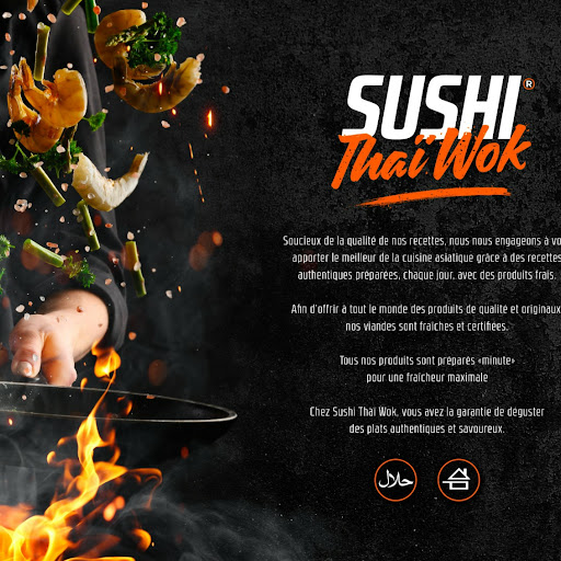 Sushi thaï Wok logo