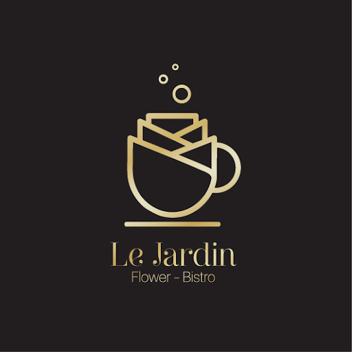 Le Jardin Café Flower logo