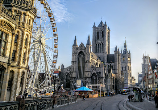 Gent Korenmarkt Perron 2