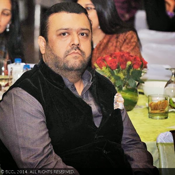 Manav Gangwani at the book launch party of Times Food and Nightlife Guide, Delhi, 2014, held at hotel ITC Maurya, New Delhi, on January 27, 2014.