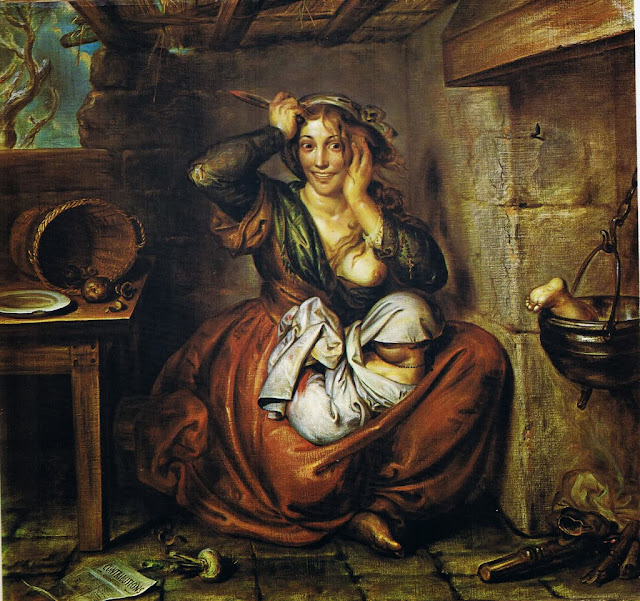  Antoine Wiertz - La Faim, Folie, Crime, 1864 