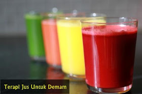 jus buah penurun panas