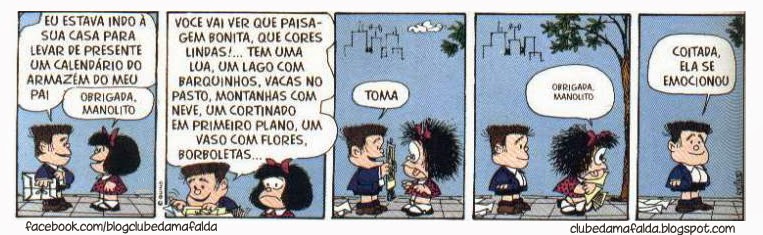 Clube da Mafalda: Tirinha 601