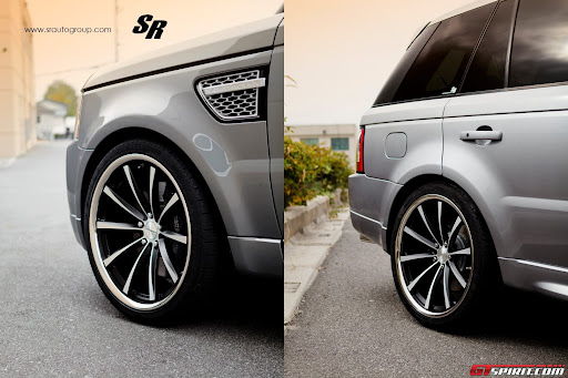 SR Auto Range Rover on 22 Inch Vossen Wheels