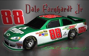Dale Earnhardt Jr NASCAR Signature Wallpaper