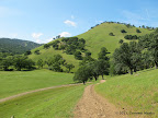 Intersection of Miwok Trail and Hardy Canyon Trail