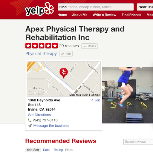 Apex Physical Therapy & Rehab logo