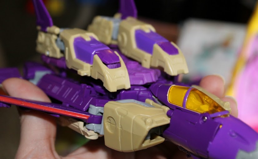 Hasbro's Transformers Generations Blitzwing Action Figure in Jet Form