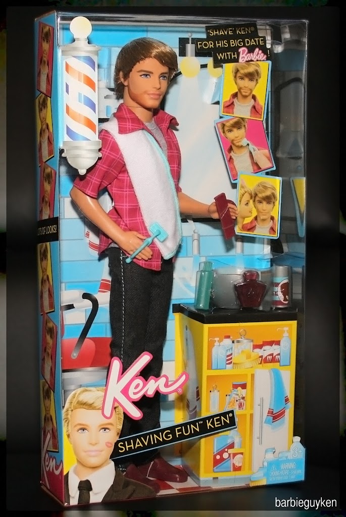 Shaving Fun Ken doll in box