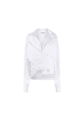 Balenciaga - Wrap White Shirt