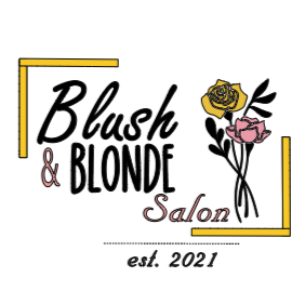 Blush and Blonde Salon logo