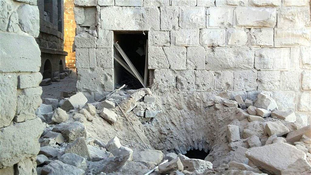 Syria regime bombs UNESCO Heritage Site