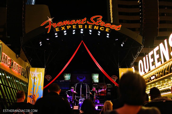 The Fremont Experience Las Vegas.