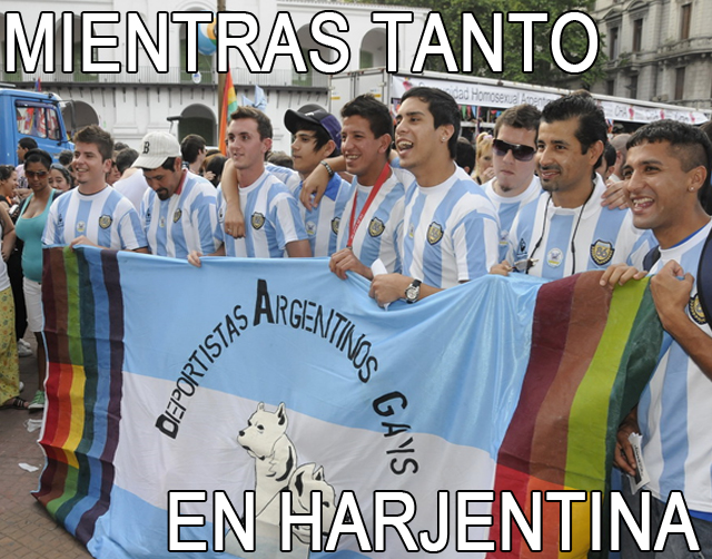 La muestro de que los ARGENTINOS SON GAYS MEAN.AR35