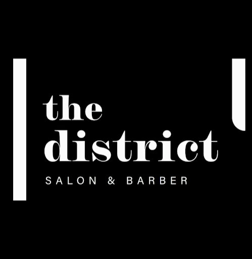 The District Salon & Barber (formerly Hollywood hairstyling) logo
