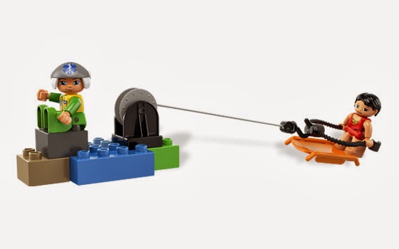 Đồ chơi Lego Duply 5794 Emergency Helicopter Đồ chơi Lego Duply 5794 Emergency Helicopter