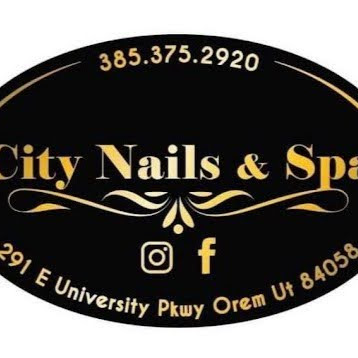 City Nail & Spa logo