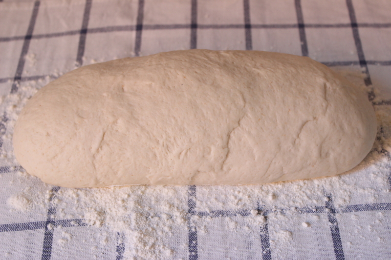 Pan blanco con levadura - Formado