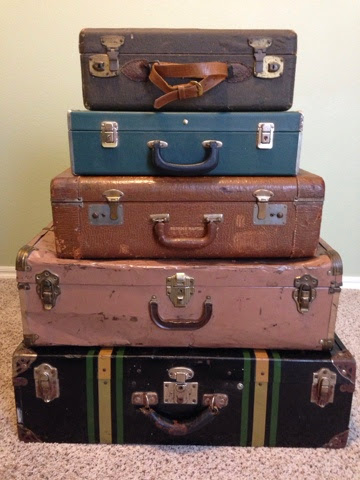 Emily Does Everything: Vintage Suitcases