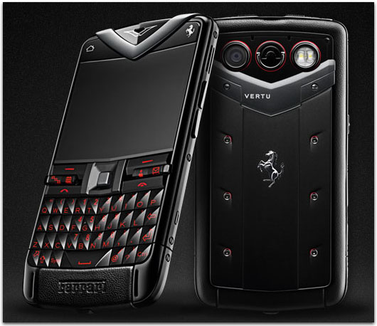 vertu and ferrari constellation quest Vertu Constellation Quest Ferrari – Luxury Smartphone