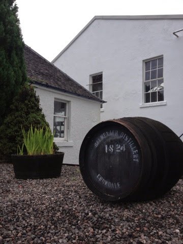 Visit to Caorunn Distillery, Balmenach, Speyside. Celtic Botanicals. Simon Buley. Small batch Scottish Gin.