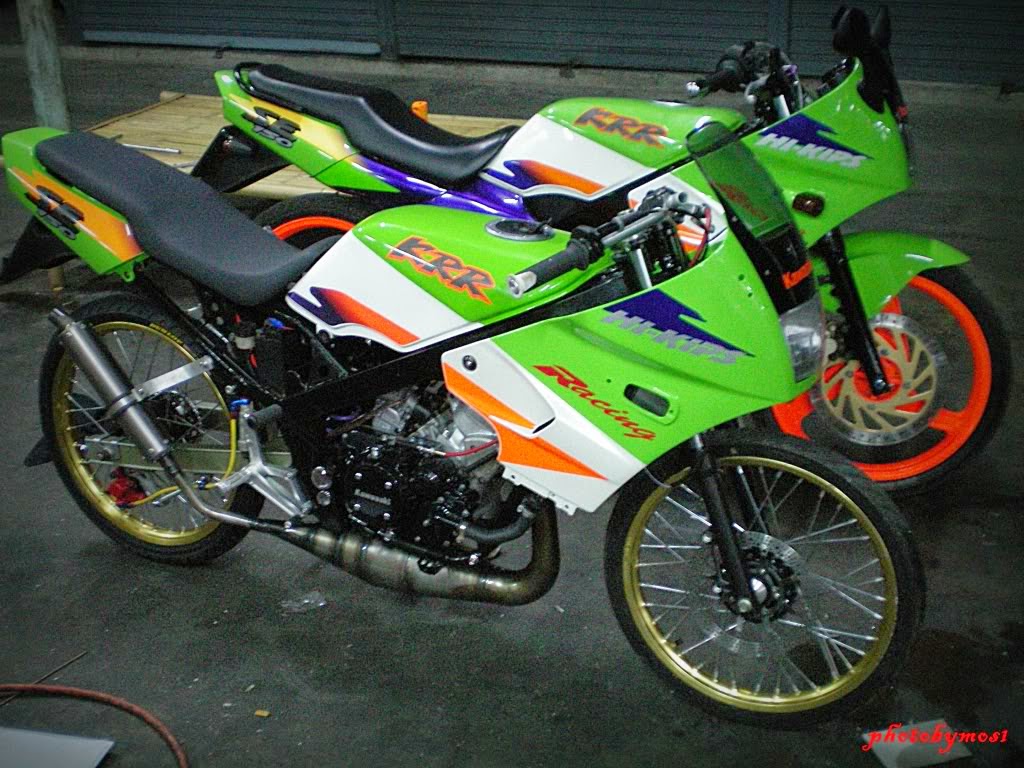  Modifikasi  Kawasaki Ninja  250  Velg Jari  Jari  