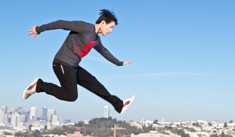 Black Cords Kung Fu Jump