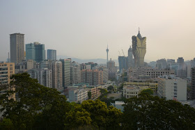view of Macau from Guia Hill