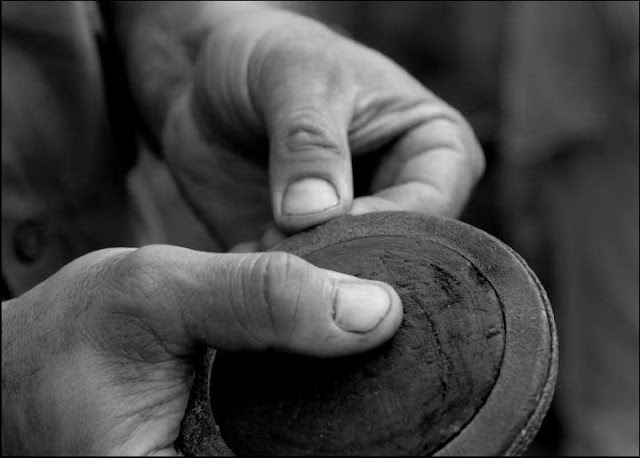 Druzzola olive wood disk throwing 