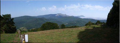 Panorámica desde la cima Panorámica desde la cima
