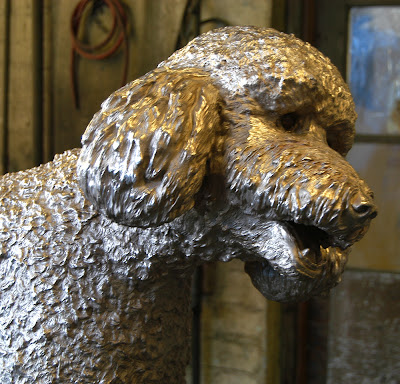 bronze dog patina process