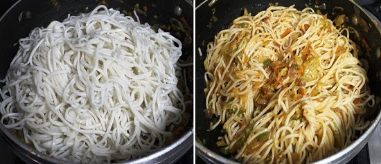 Schezwan Fried Noodles Recipe | Chinese style Spicy Veg Noodles