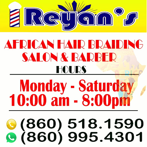 Reyan's African Hair Braiding Salons &barber shop