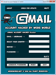lay lai password gmail buoc 1 Cách lấy lại mật khẩu Gmail bằng phần mềm sau khi bị hack