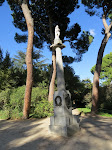 Estatuas en el Parque del Capricho (Madrid)