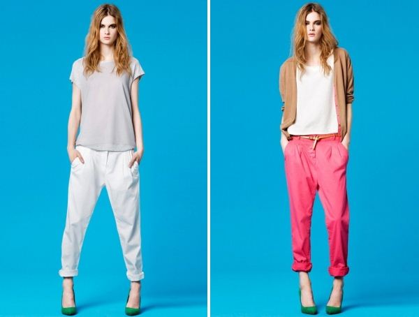 zara trf collection pants