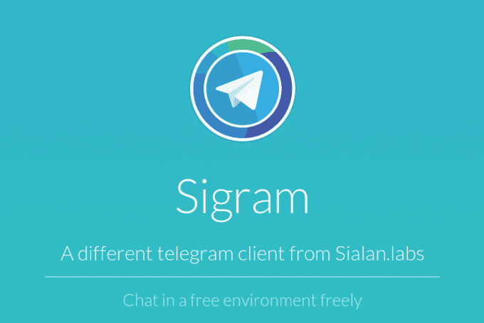 Sigram, primer cliente de escritorio de Telegram para Linux