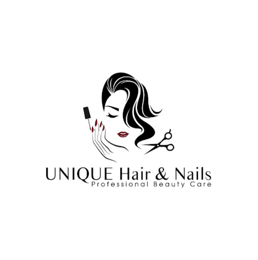 Unique Hair & Nails logo