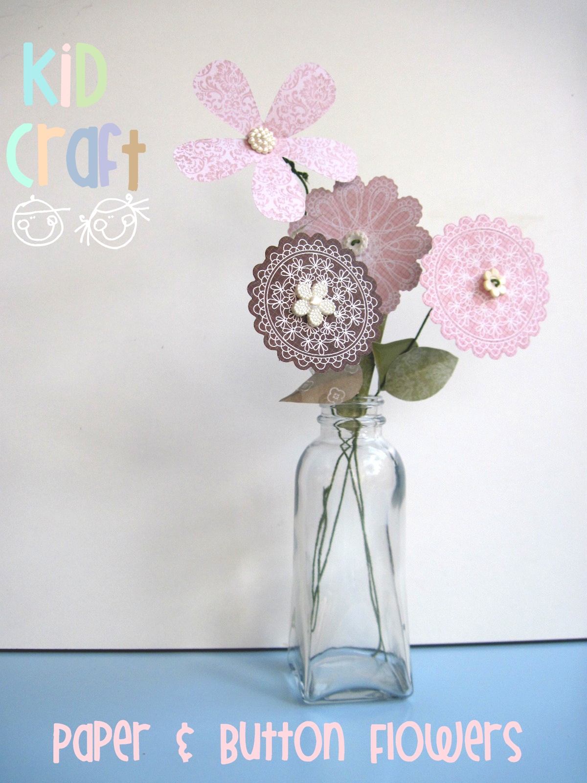 Button Flowers - Craft Project Ideas