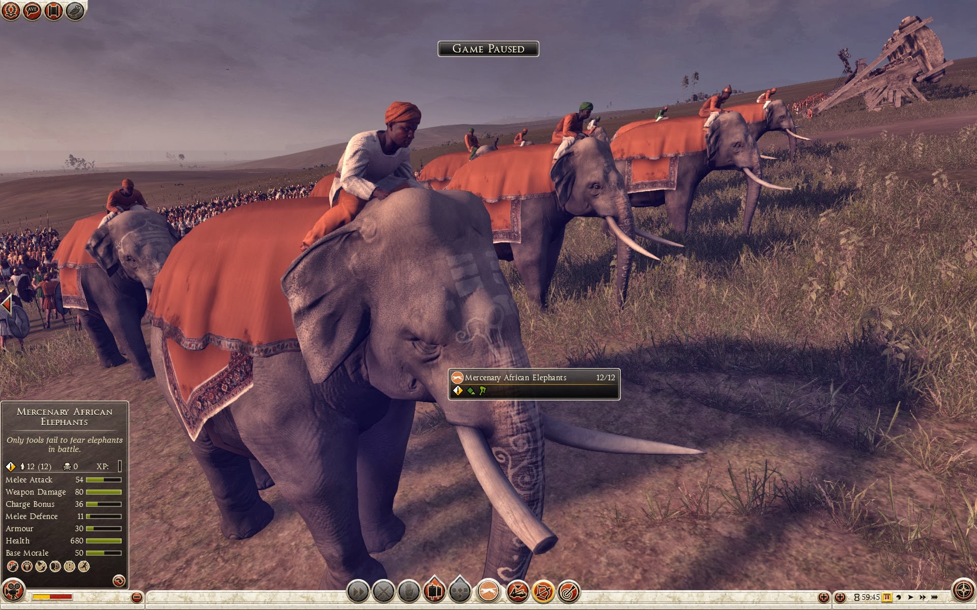 Mercenary African Elephants