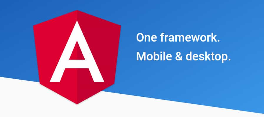 Logo do framework Angular